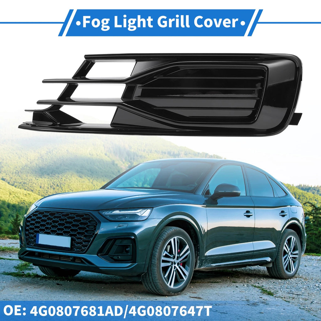 Front Left Fog Light Grill Replacement for Audi A6 C7 (2014–2018)