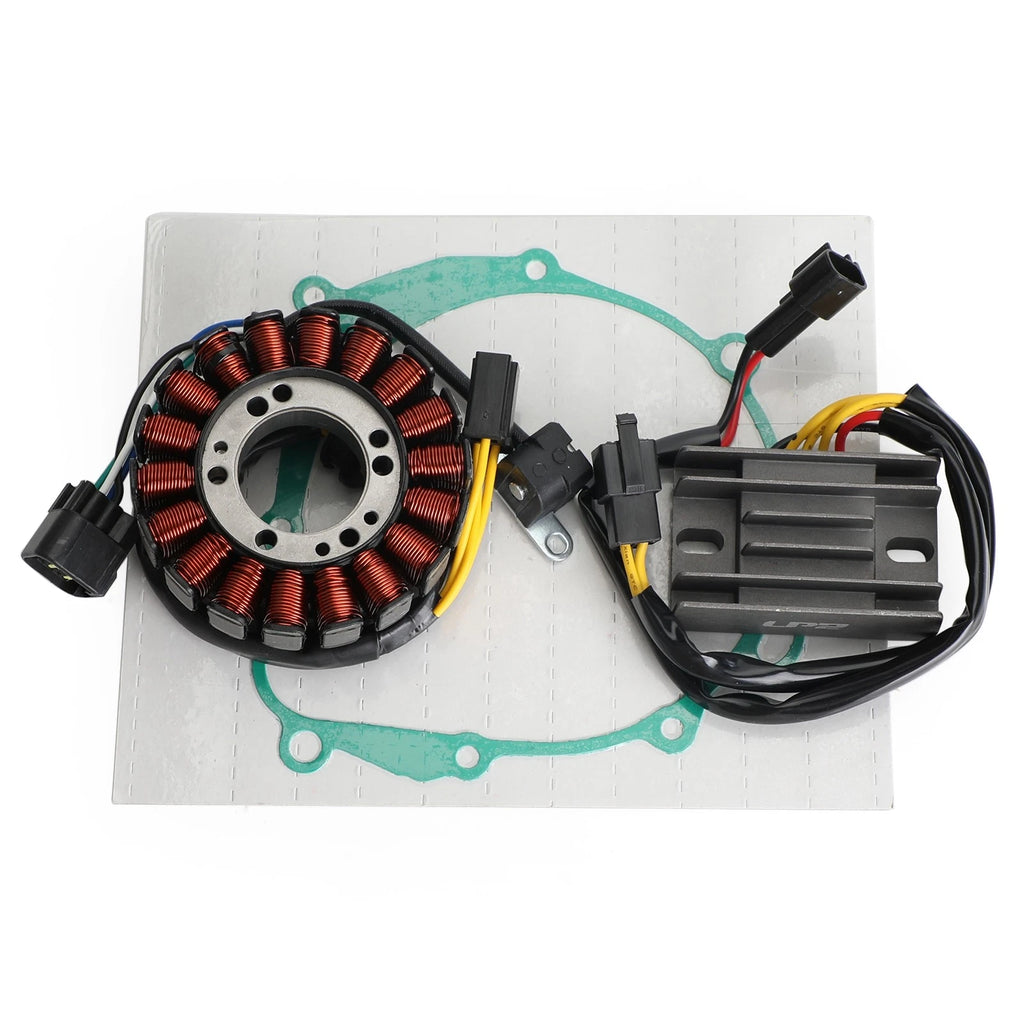 Magneto Stator, Voltage Rectifier, Gasket for Suzuki DR-Z400SM (2000–2019)