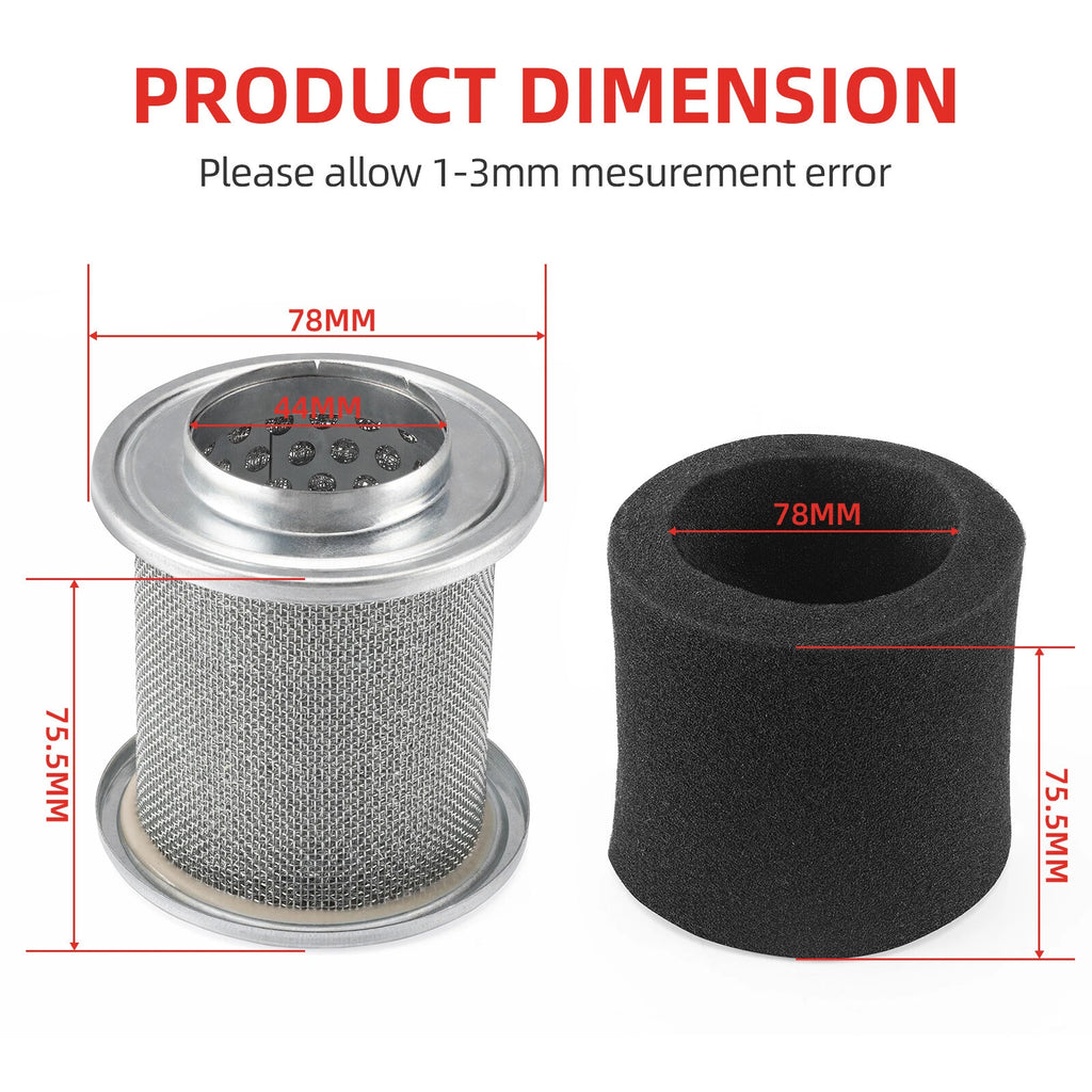 Air Filter Holder Kit & Spark Plug for Honda TRX90EX/TRX90X (2006–2023)