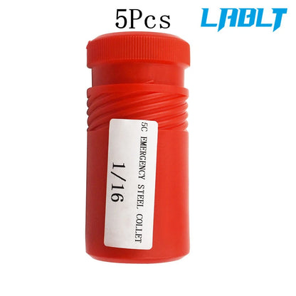 5×5C Precision Emergency Steel Collet 1/16" for Lathe Fixtures