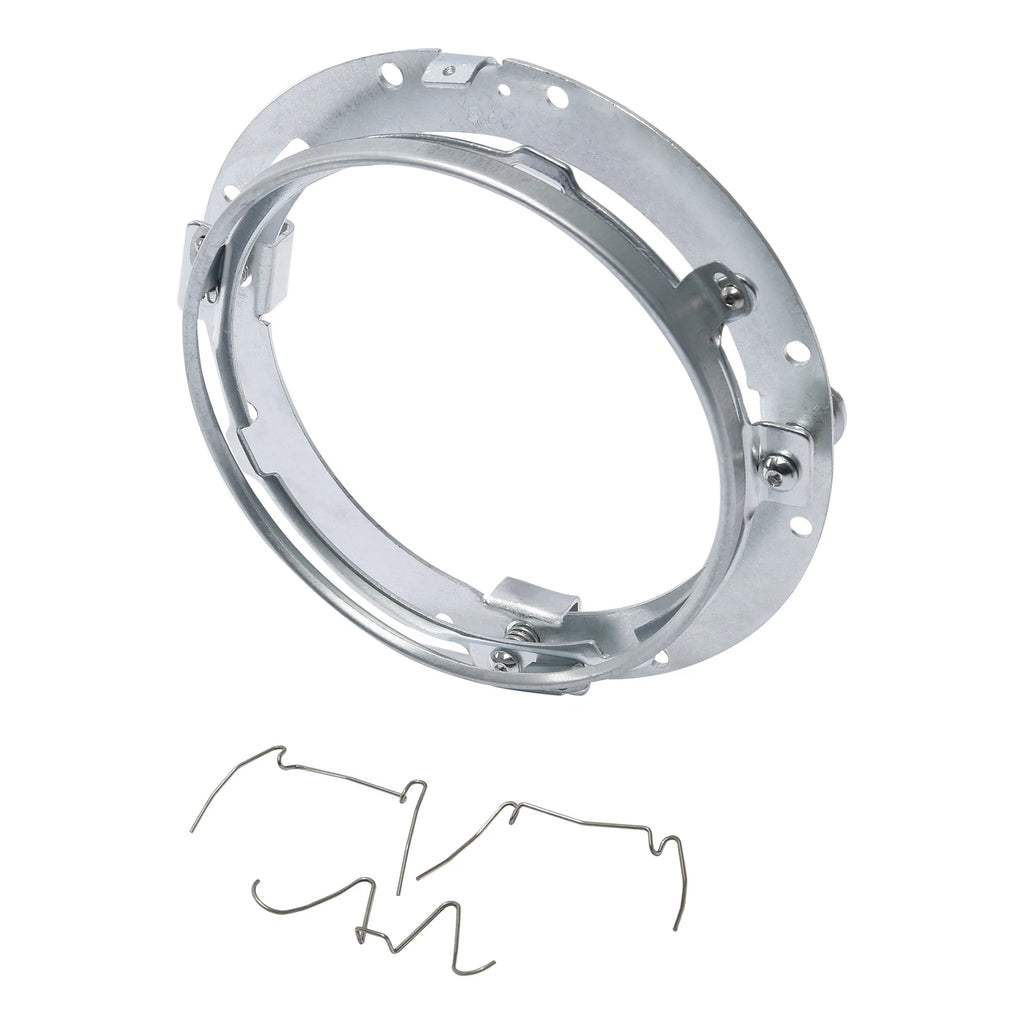7" LED Headlight Mounting Bracket Ring for Harley Touring (2014–2023)