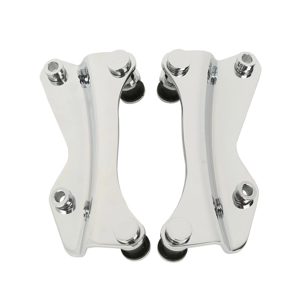 4 Point Docking Hardware Kit for Harley Street Road Glide (2014–2026) Chrome/Black