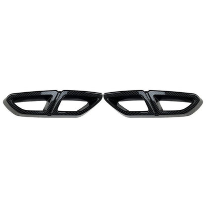 Rear Exhaust Muffler Tail Pipe Cover for VW Passat B8 (2016–2019) Carbon Fiber