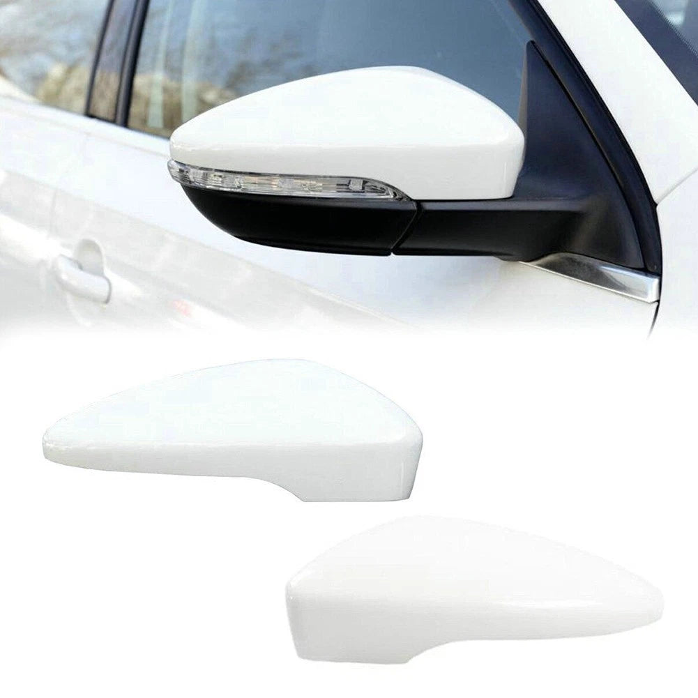 New Practical Mirror Cover Cap 1 Pair ABS Accessories Set Easy To Install