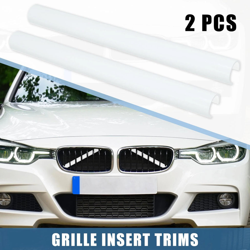 Grille Insert Trims 2PCS Front Stripes for BMW 3 Series (2011–2018)
