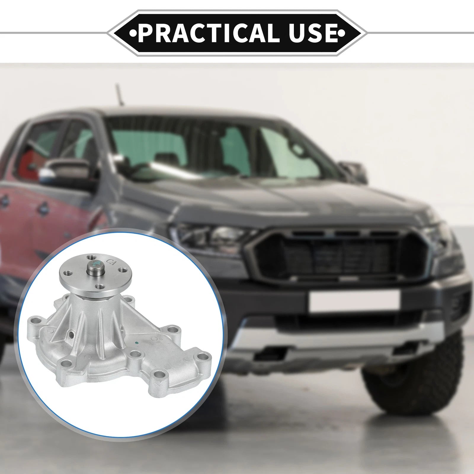 Water Pump Replacement for Ford Ranger Pickup 2.5 TDCi 4x4 (2011–2015)