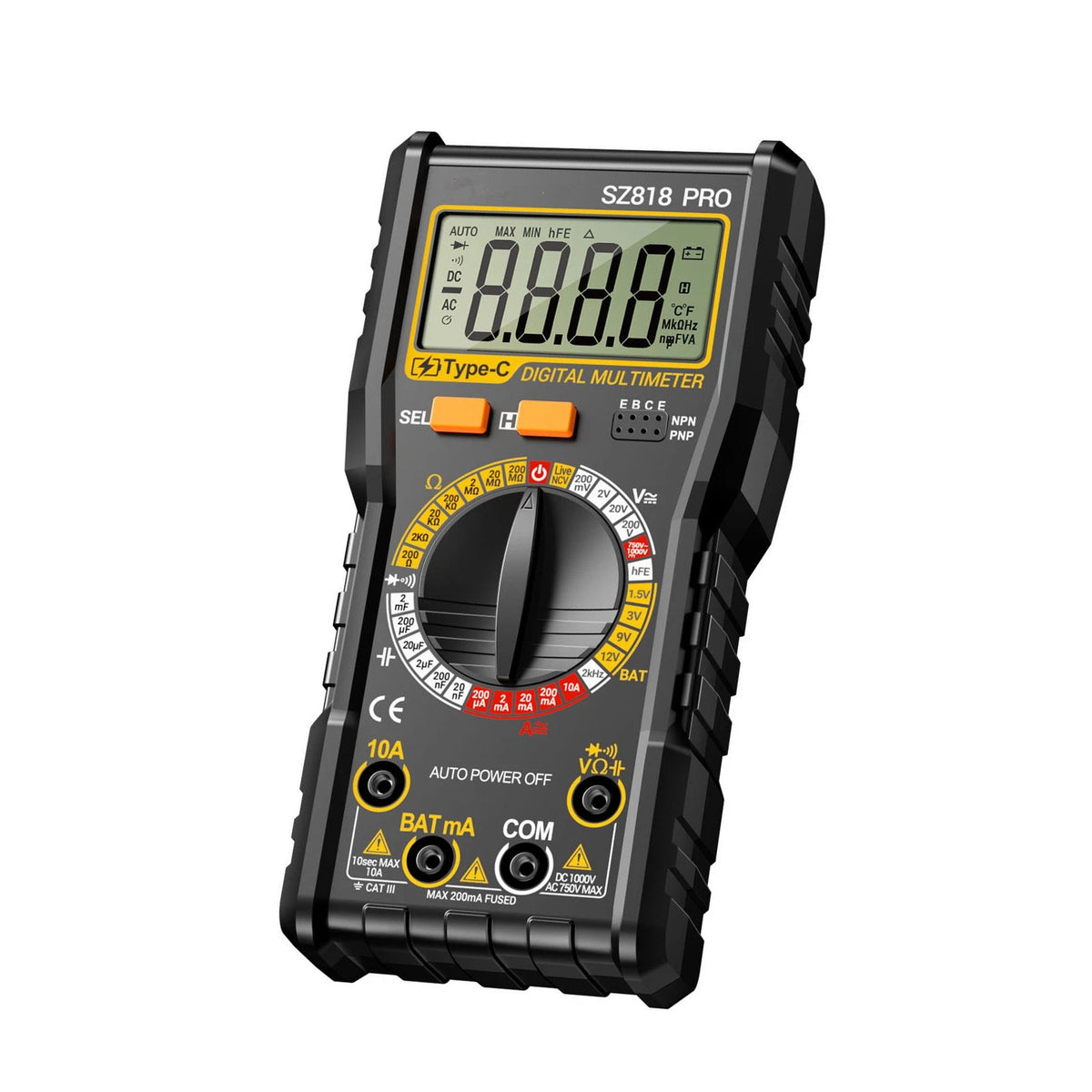 ABS Digital Multimeter for Home DIY (1999 Counts)