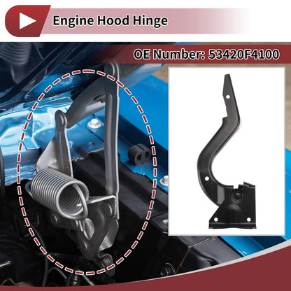 Hood Hinge Left Side OEM Replacement for Toyota C-HR (2018–2018)