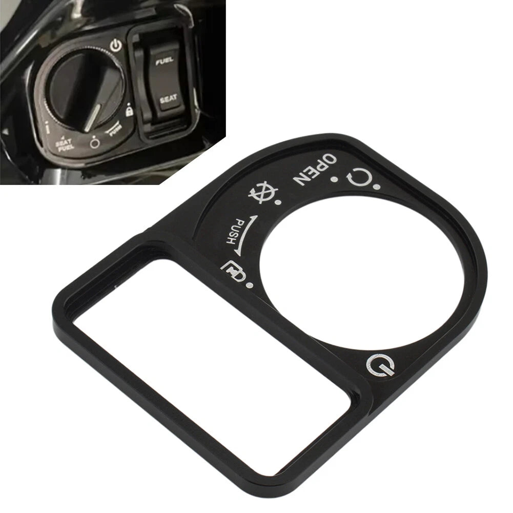 Ignition Lock Switch Cover Trim Black For Honda PCX160 150 125 ADV150 Black