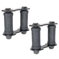 2Pcs Leaf Spring Shackle Kit for Ford Mustang (1965–1973)