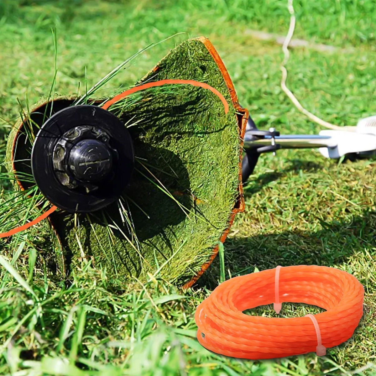 5Pcs Brushcutter Cord 0.095" Nylon Trimmer Line for Ego (Grade 0)