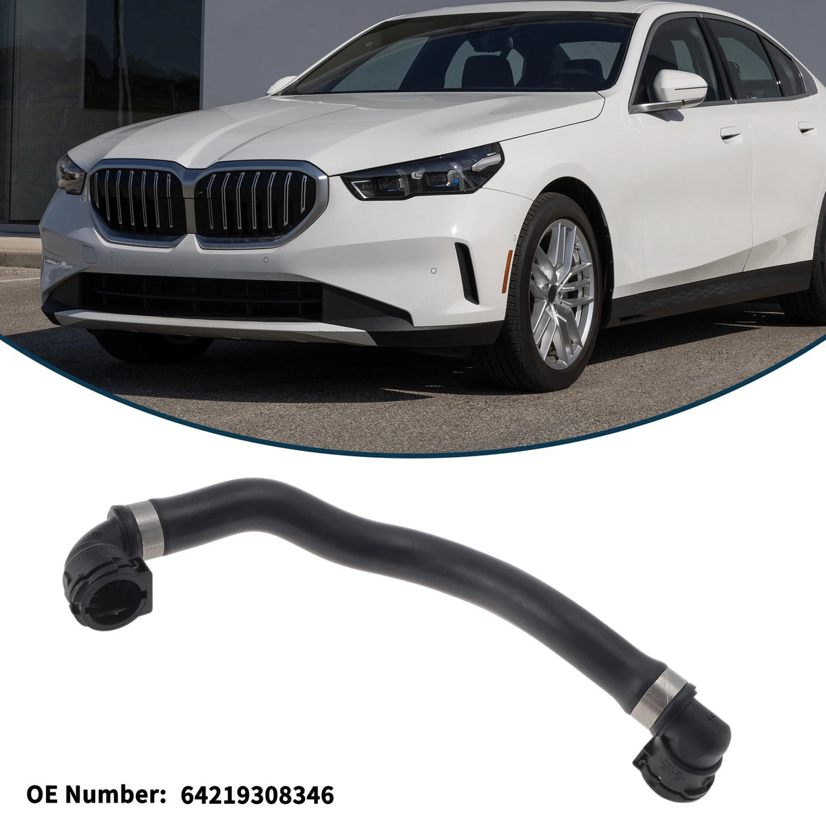 Radiator Hose Replacement for BMW 530e (2018–2023) 2.0L Electric Gas