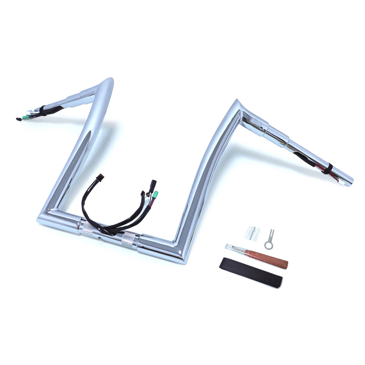 Chrome 16" Prewired Handlebar 1.5" 32mm for Harley Road Glide (2015)