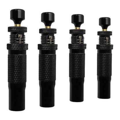 4PCS Tire Deflator Valve Kit for Powersports Vehicles Adjustable 10-30 PSI