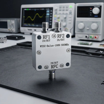 RF Balun Module 1:1 Turn Ratio for Wide Band Connectors (100K-500MHz)