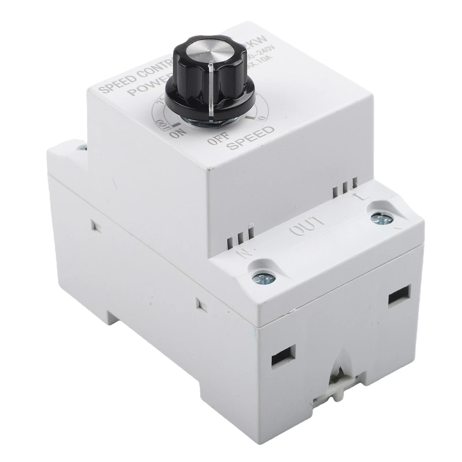 Electronic Voltage Regulator 220V 10A for Fan Control (DIN Rail Mount)