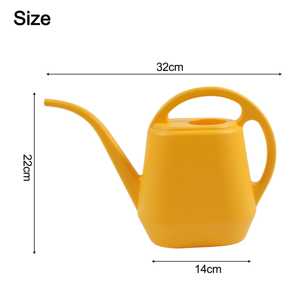 Lightweight Long Spout Watering Can for Easy Handling