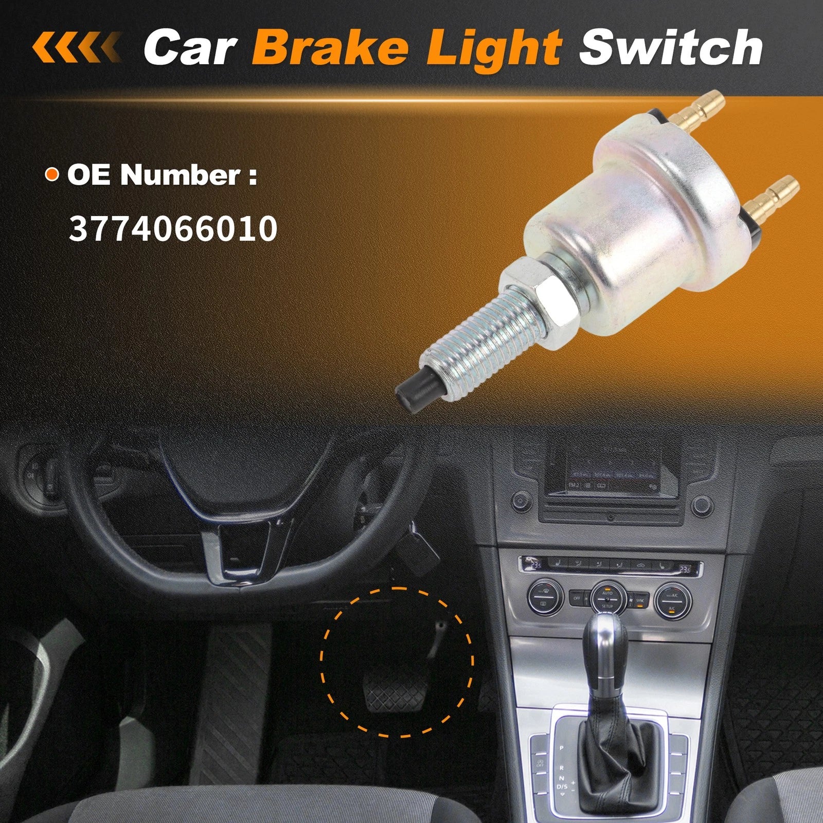 Brake Light Switch for Chevrolet Sprint (1985–1988)