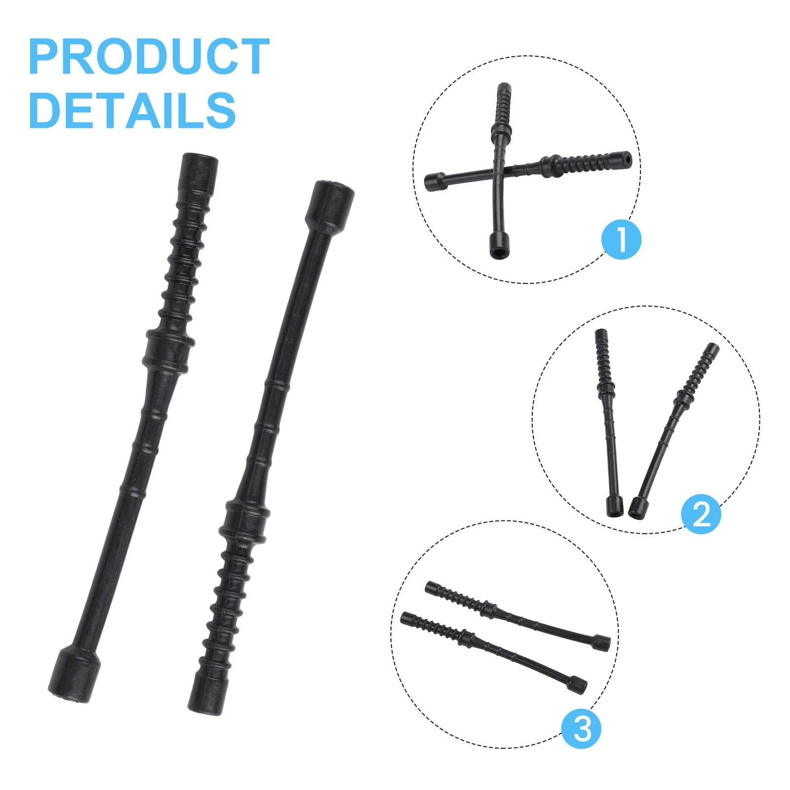 Fuel Line Kit for Chainsaw (2 Pack)