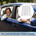 Door Pillar Window Trim 4 Pcs Front for Volkswagen Tiguan (2009–2015)