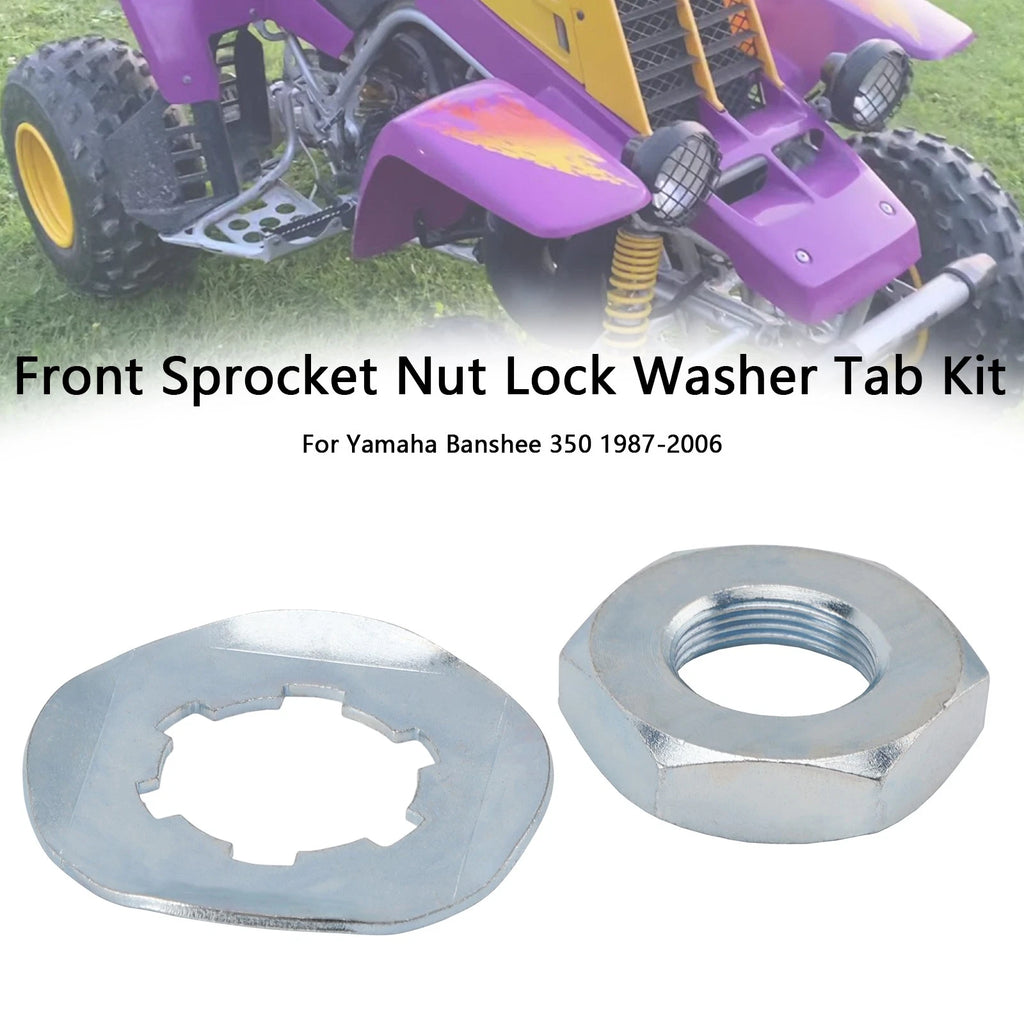 Front Sprocket Nut Lock Washer Tab for Yamaha Banshee 350 (1987–2006)