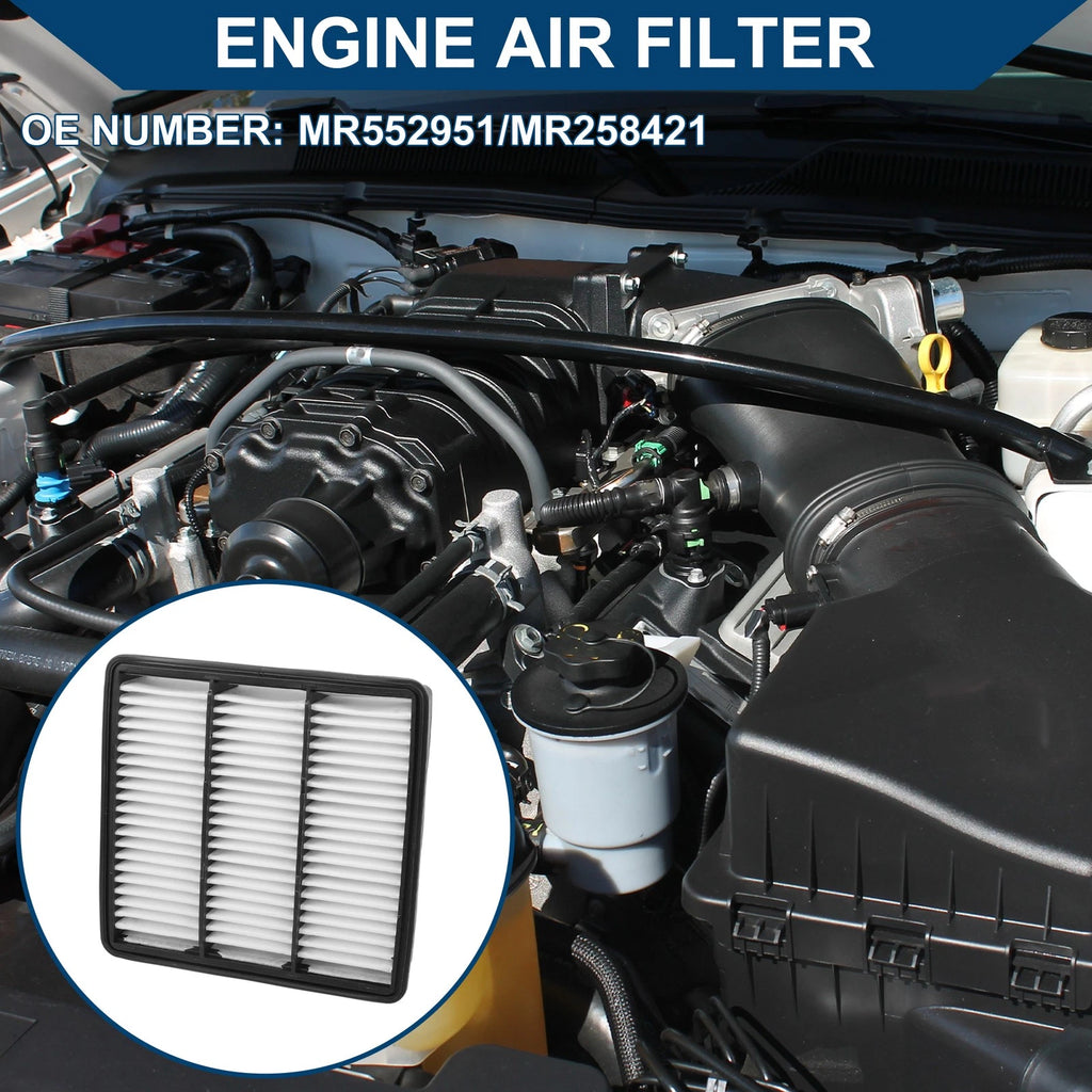Engine Air Filter Replacement for Mitsubishi Outlander 2.4L (2003–2006)