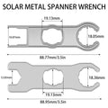 2X Wrench Assembly Tool Socket for