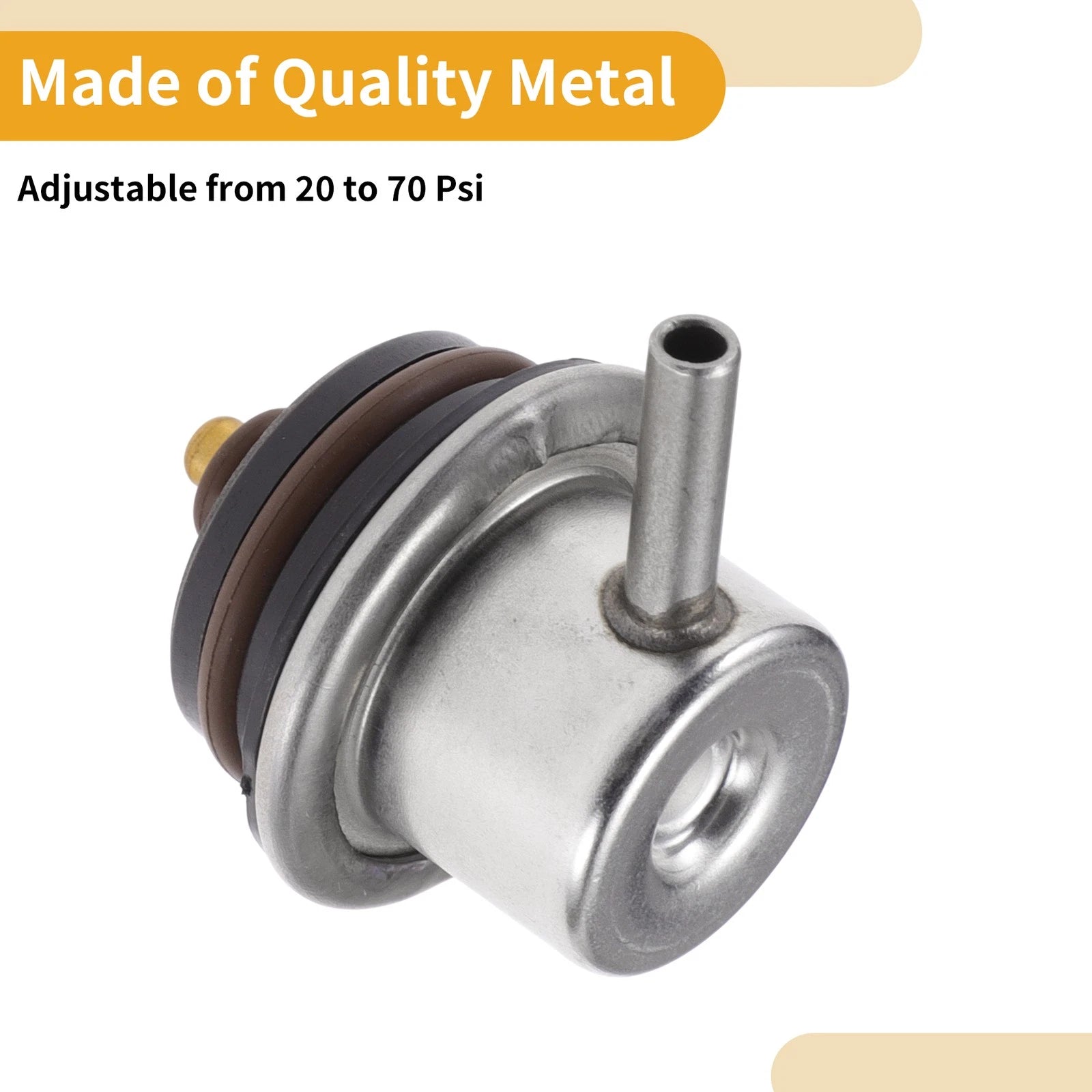 Fuel Pressure Regulator Replacement for Mitsubishi Lancer (2011–2021) Metal