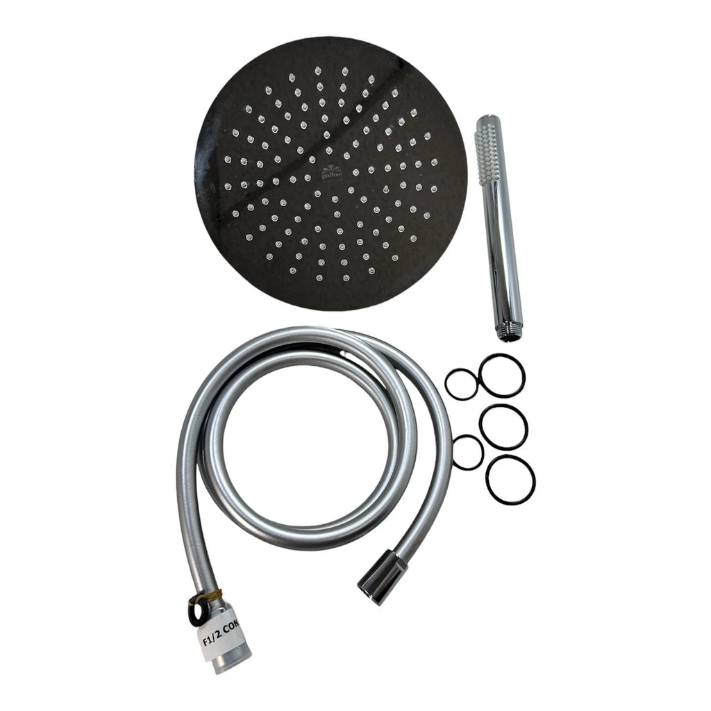 Round Anti-Lime Scale Shower Head & Handle for Paffoni ZSOF074CR
