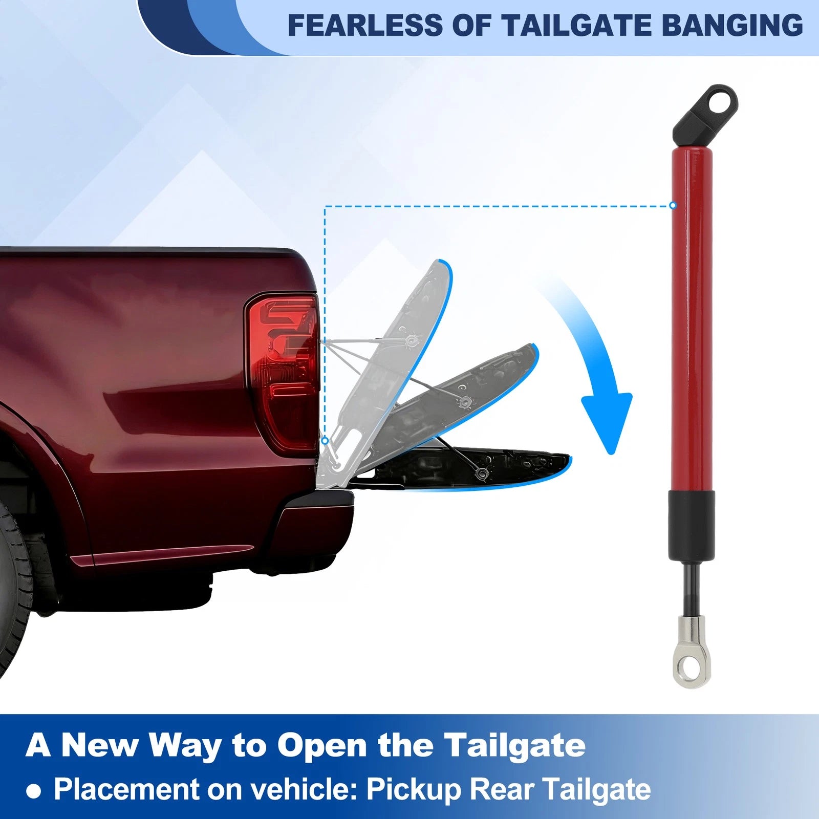 Tailgate Assist Damper for Dodge Ram 2500 3500 (2019–2026)