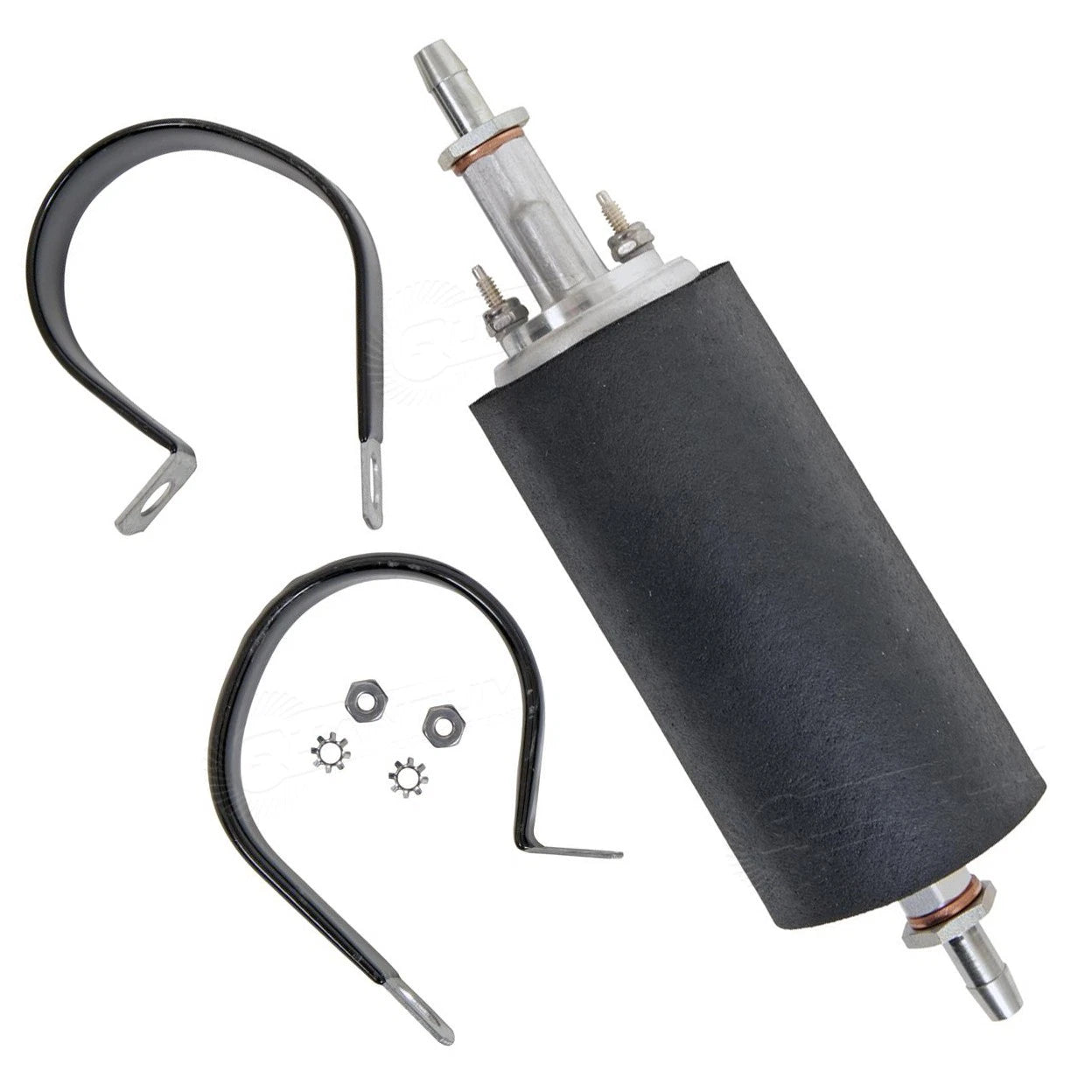 Walbro External Fuel Pump for Frame Mount Conv (60psi/30LPH) + Fittings