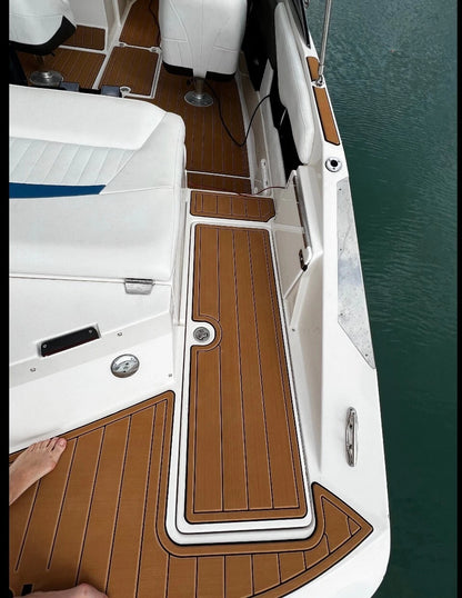 EVA Foam Cockpit Pad for Regal 2200 (2004) - Teak Deck Floor Mat