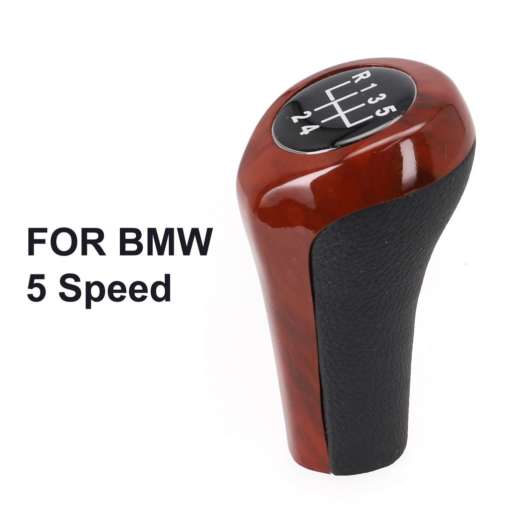 Leather Gear Shift Knob for BMW E30 E36 E46 E39 E34 Z3 E53 (1990–2006)