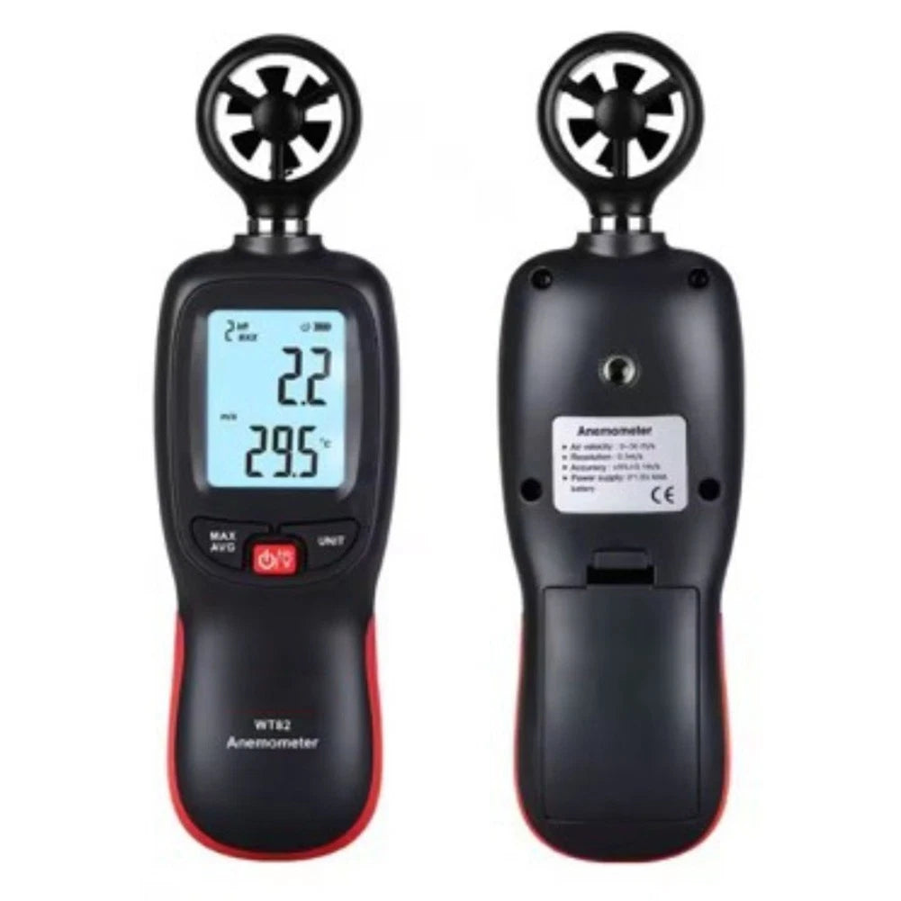 Digital WT82 Anemometer for Wide Range Measurement