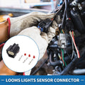 3 Pin Looms Light Sensor Connector Replacement for Ford Volvo (1 Set)
