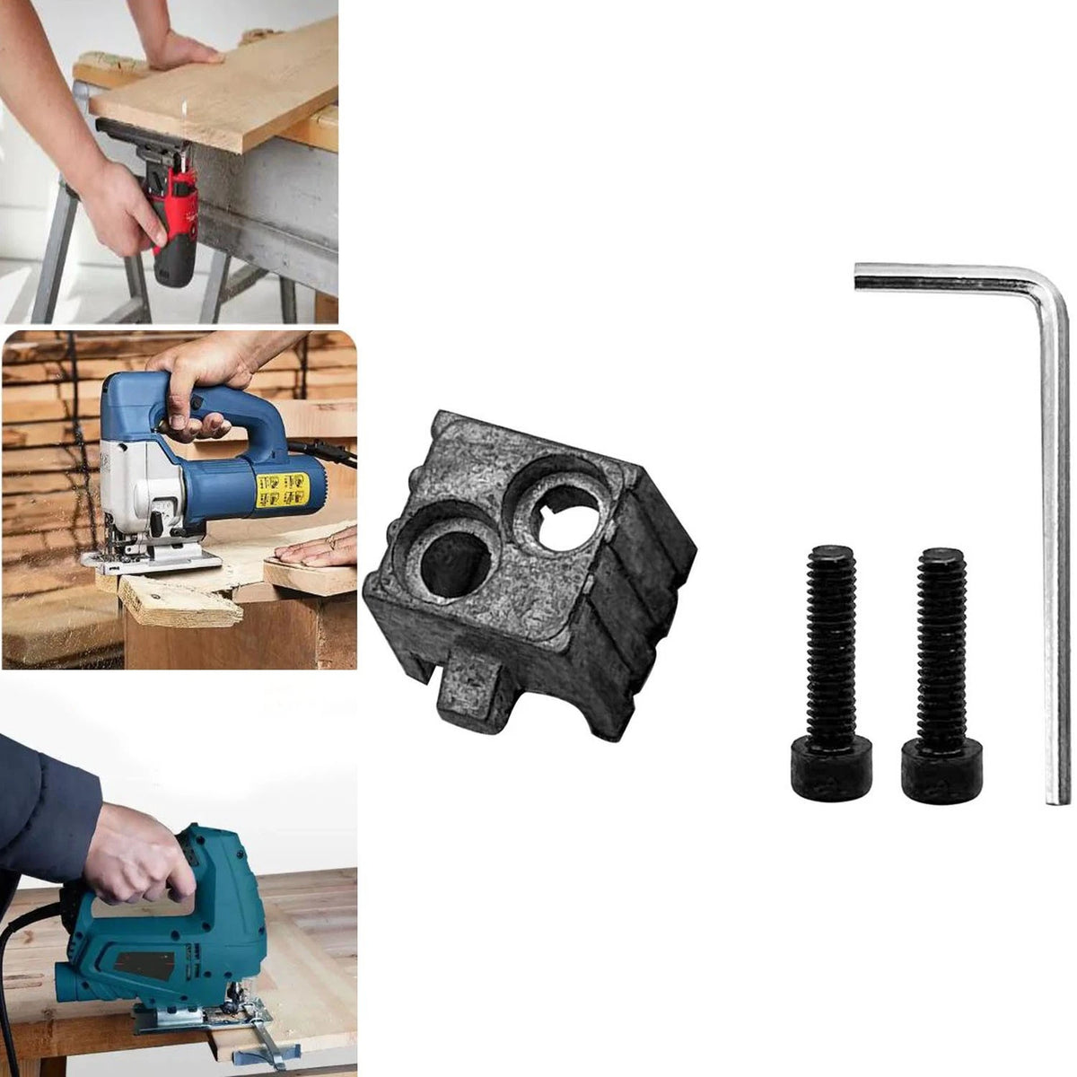 Screw Chuck for Jigsaw Blade Lock and Reciprocating Saw Holder