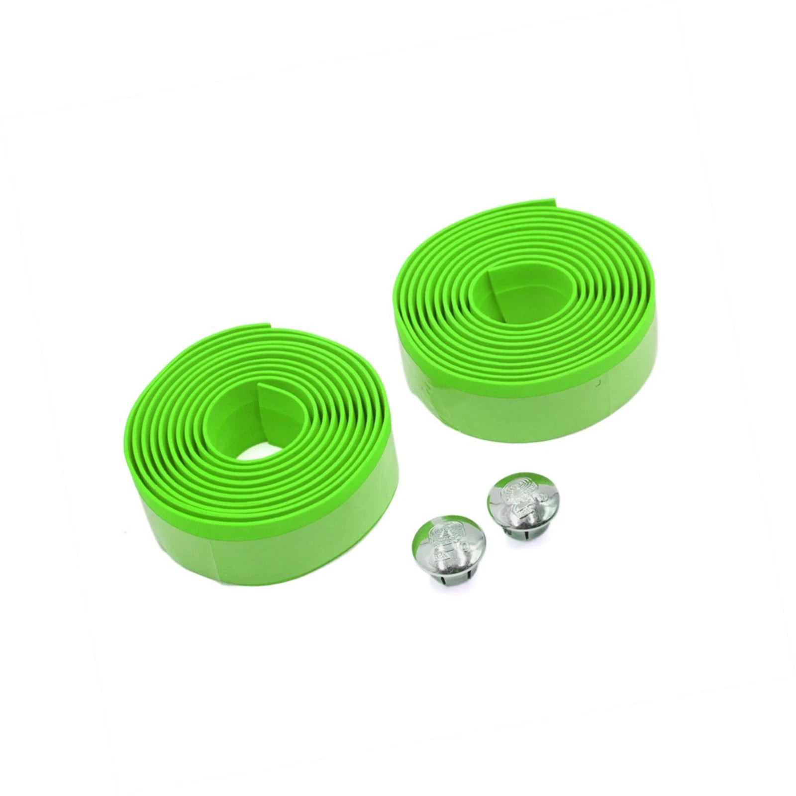 2 Pcs Green Anti Slip Handlebar Tape Grip Wrap Replacement for Bike (—)