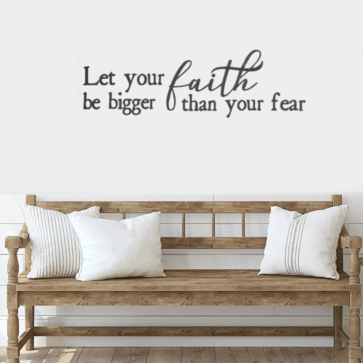 PVC Decorative Wall Sticker with English Quotes for Home Decor