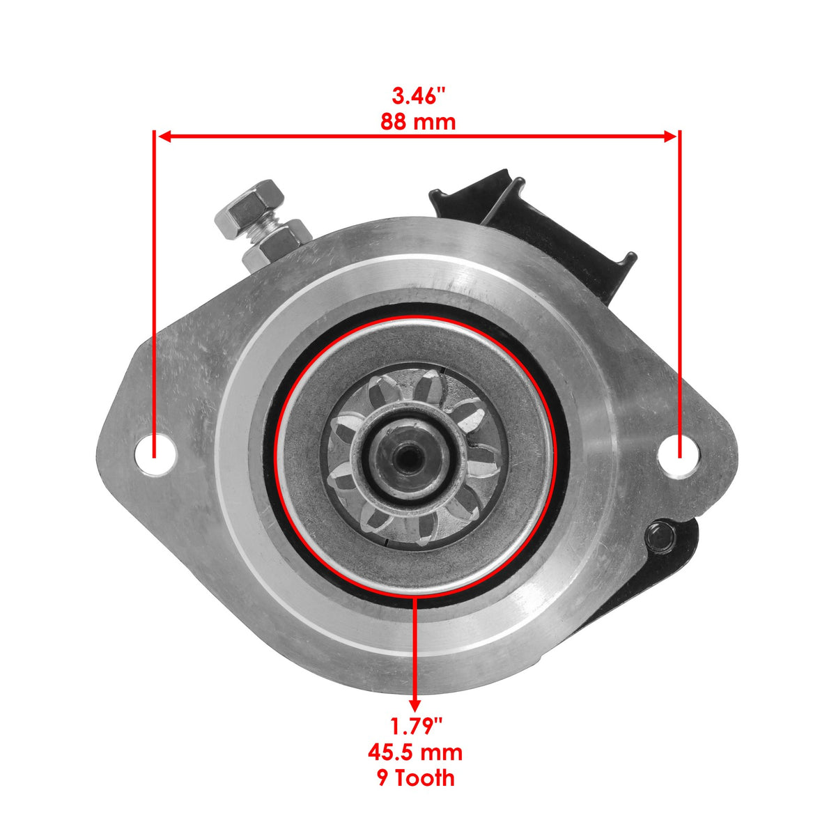 Starter Motor Replacement for Yamaha Outboard 225TUR 1995–1995