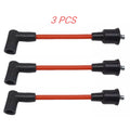 Set of 3 Spark Plug Wires for Mercury 150 175 200 HP (7") 813715A1 90816A25 93475A25