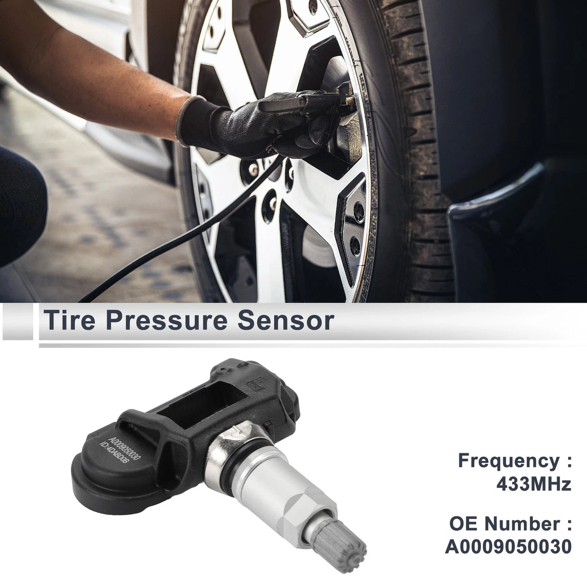 Tire Pressure Sensor Replacement for Mercedes-Benz C350 (2007–2015) 433MHz