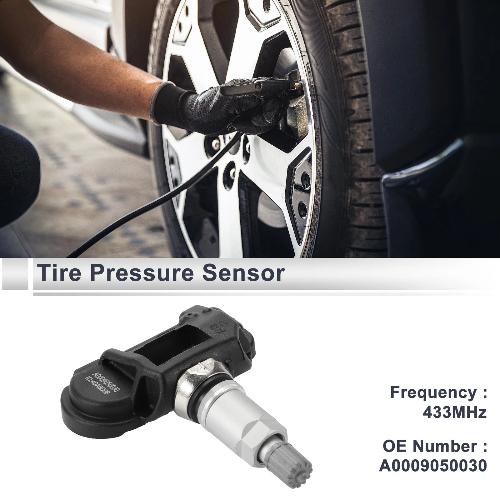 Tire Pressure Sensor Replacement for Mercedes-Benz C350 (2007–2015) 433MHz