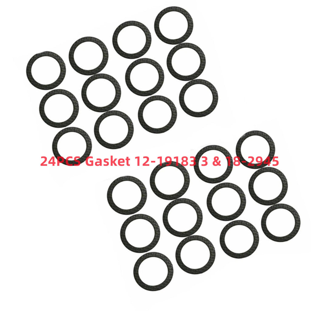 24pc Lower Gearcase Drain Gasket for Mercury MerCruiser (Replaces 12-19183, 18-2945)
