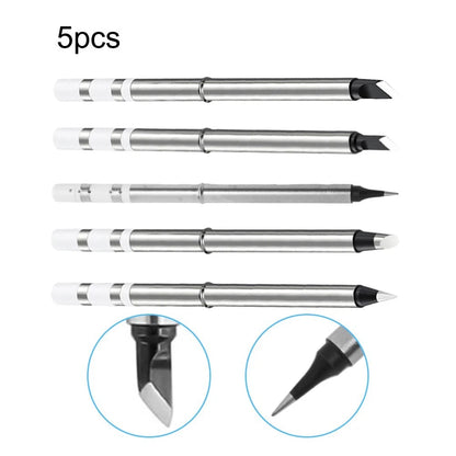 5PCS Enhanced T65 ILS Soldering Iron Tip for Fast Temperature Compensation