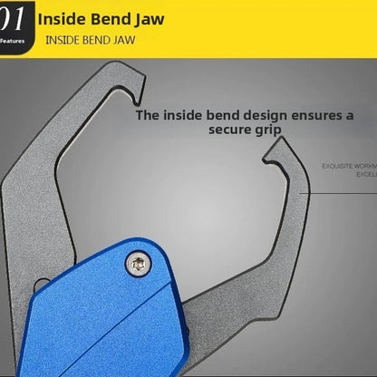 Sturdy Aluminum Fish Grip Tool for Safe Handling
