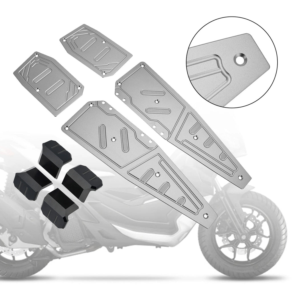 Footboard Foot Rest Pad Peg Plate for Aprilia SR GT200 SR GT125 (2022–2023)
