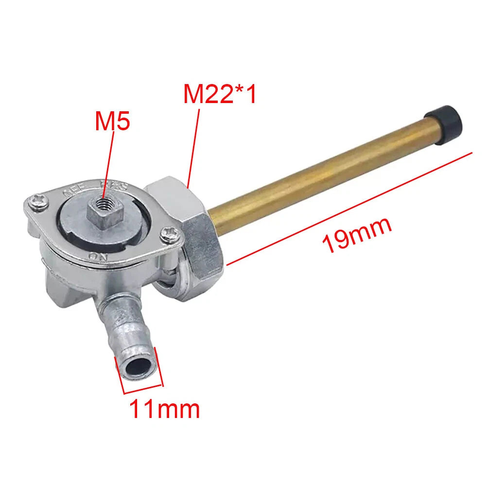 2X Gas Fuel Tank Switch Valve Petcock for Honda VT600 Shadow VLX (1988–2007)