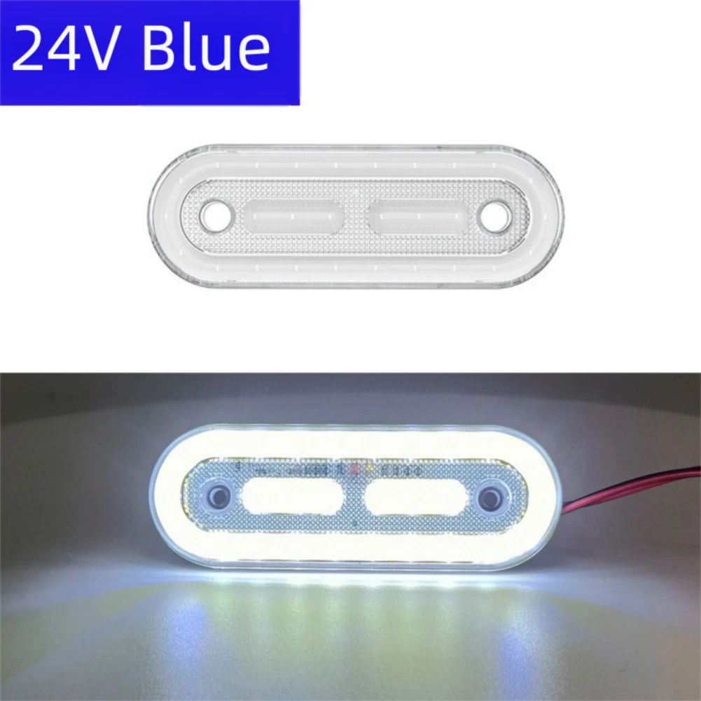 24 Volt Truck Side Marker Light LED COB Bright Turn Signal Indicator Lamp