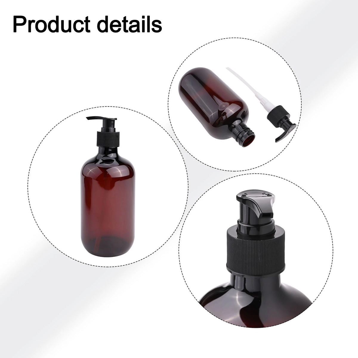 Soap Dispenser Lotion Pump 500ml for Refillable Body Lotions