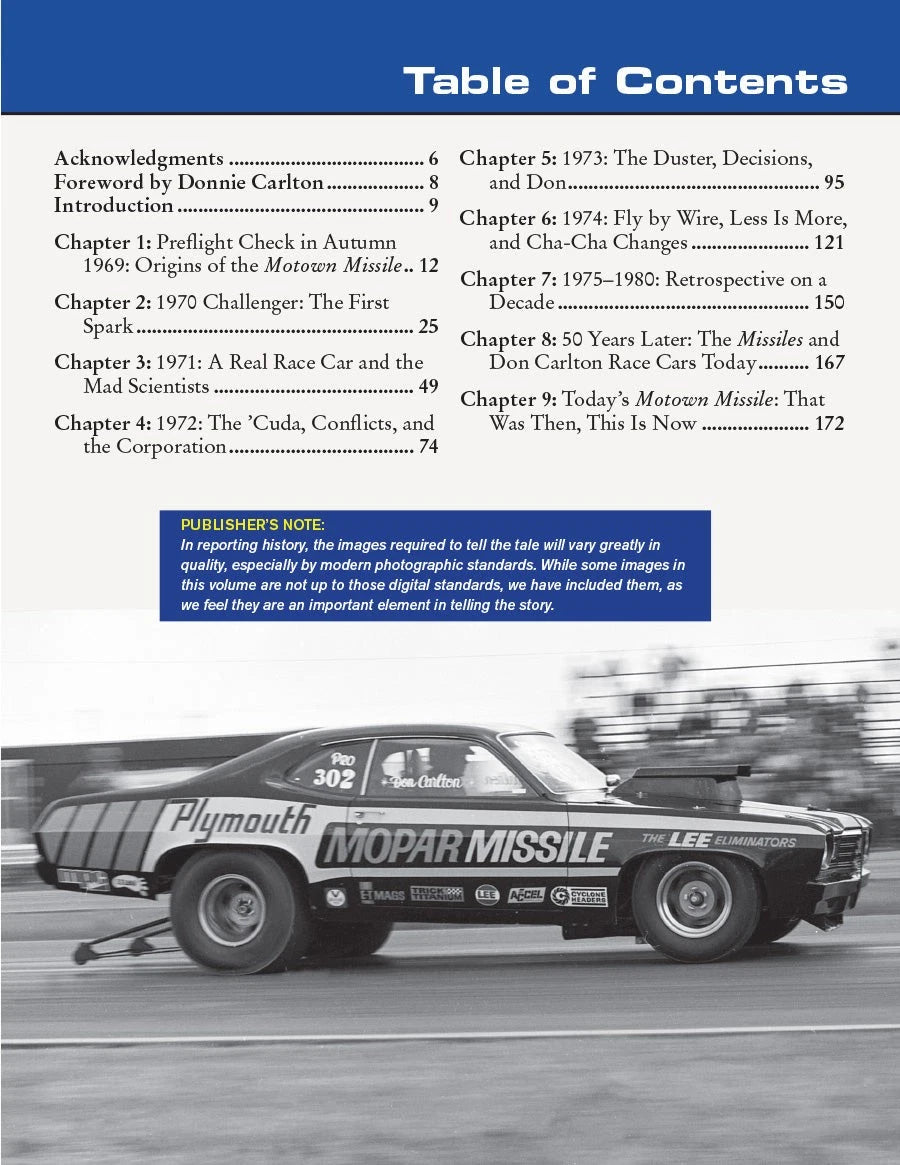 Pro Stock Program for Chrysler